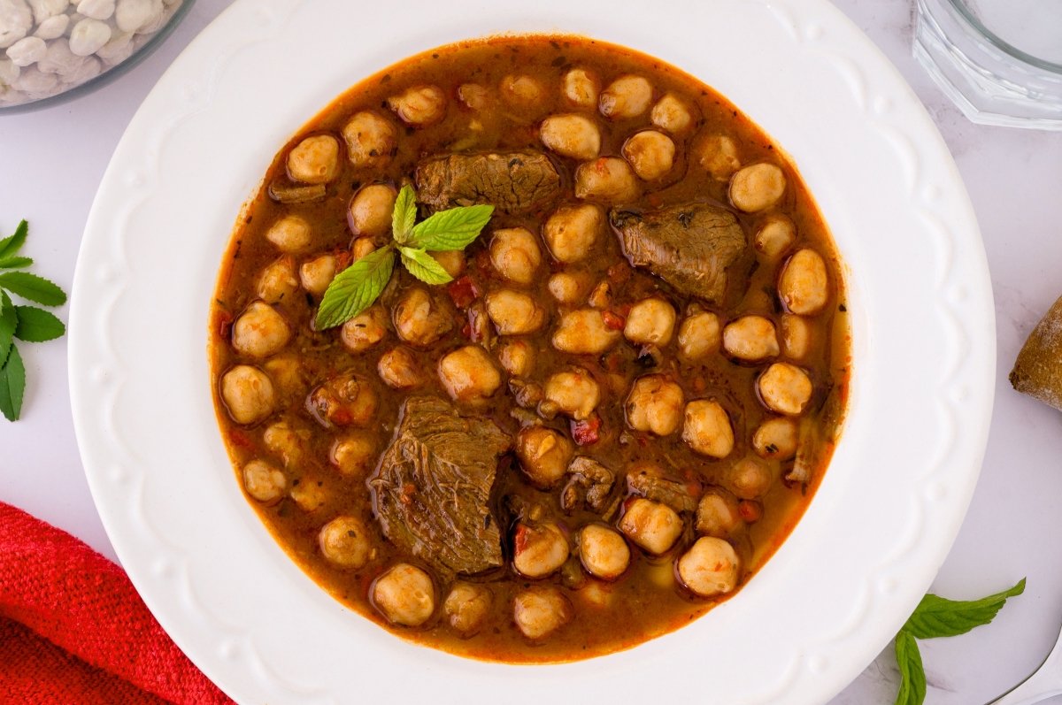 Garbanzos estilo turco (nohut yemegi)
