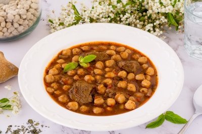 Garbanzos al estilo turco