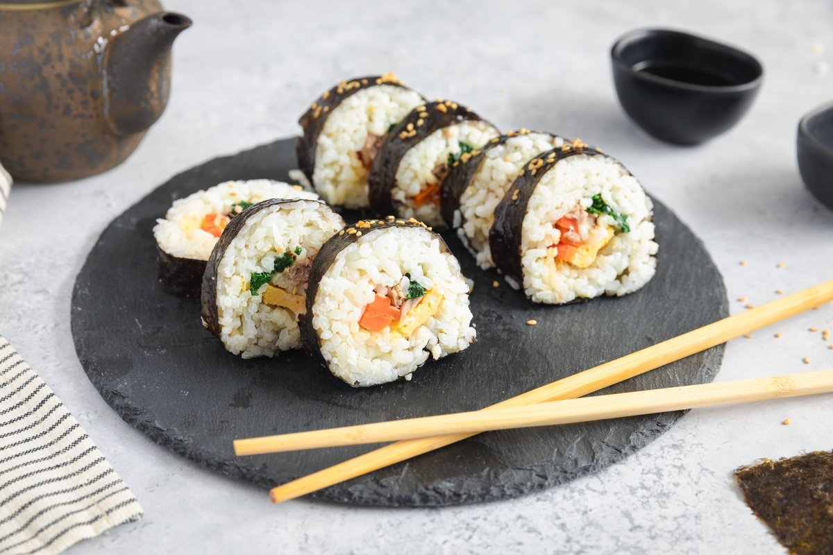 Gimbap o kimbap coreano