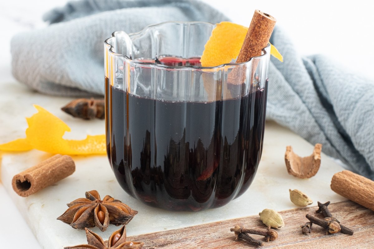 Glögg listo para servir