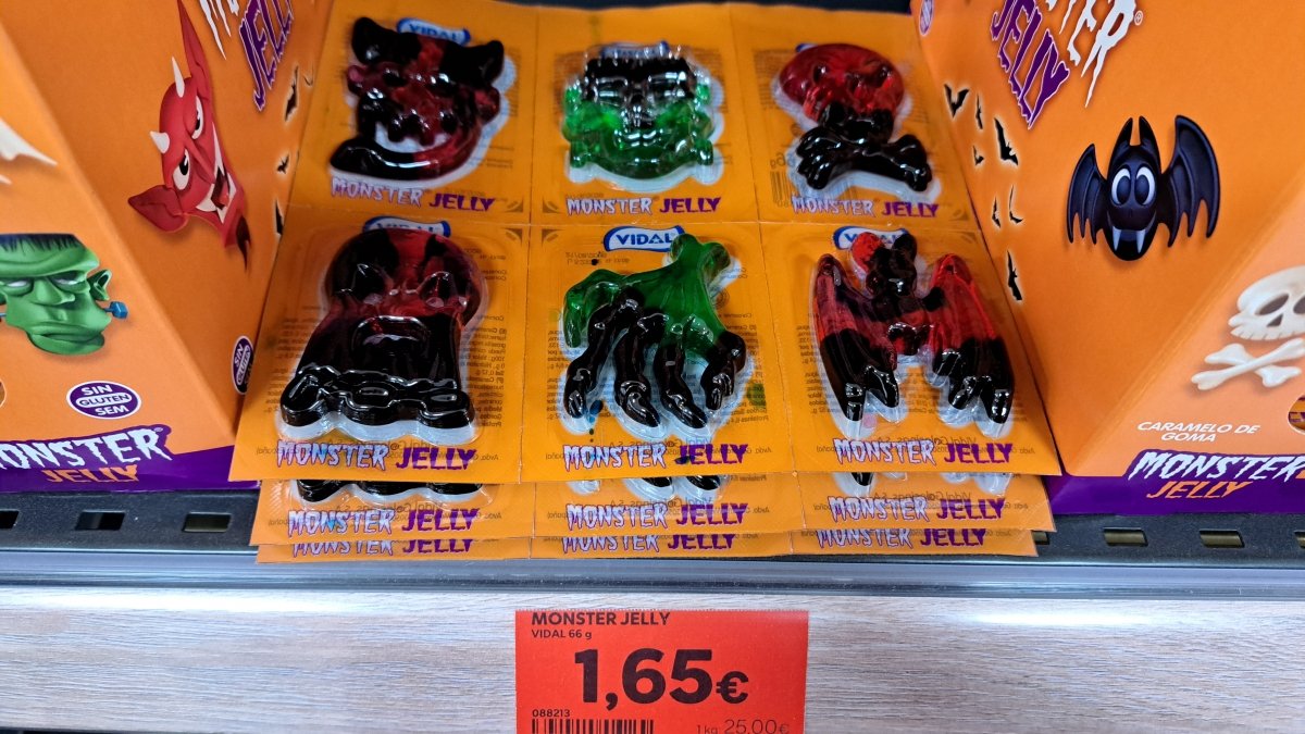 Golosinas Halloween Monster Jelly Vidal