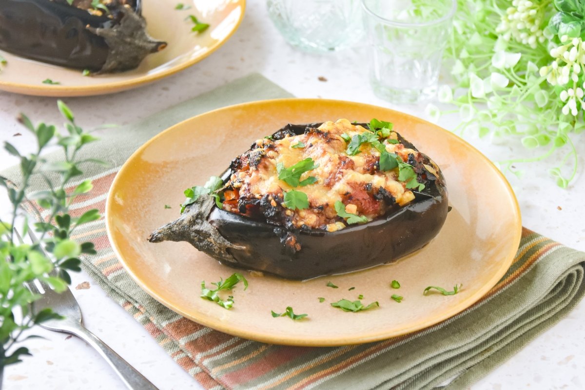 Gratinar las berenjenas