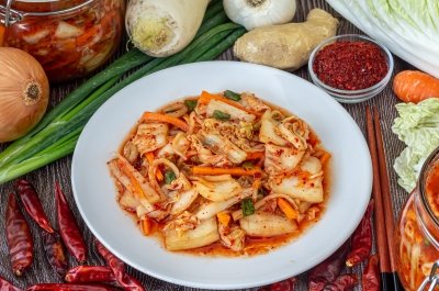 Kimchi coreano tradicional