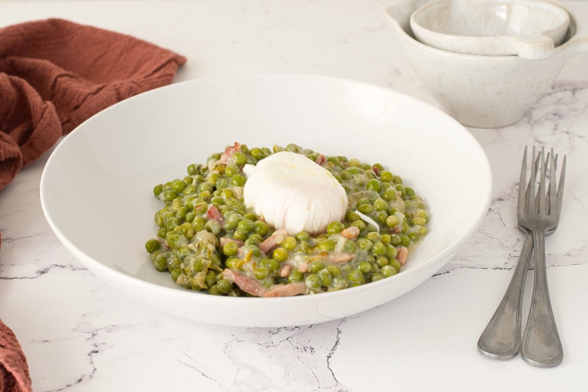 Guisantes a la francesa