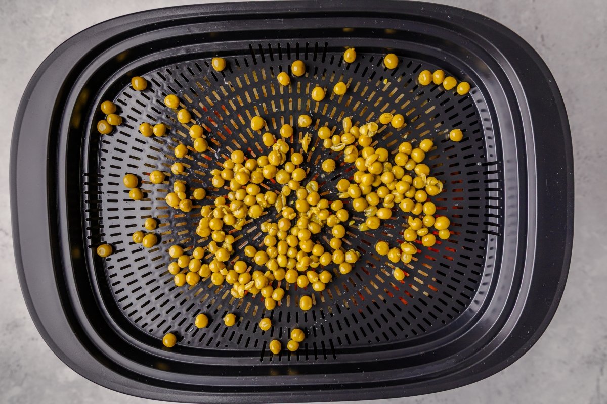 Guisantes para la ensaladilla rusa en Thermomix