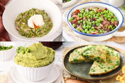 Las mejores recetas con guisantes