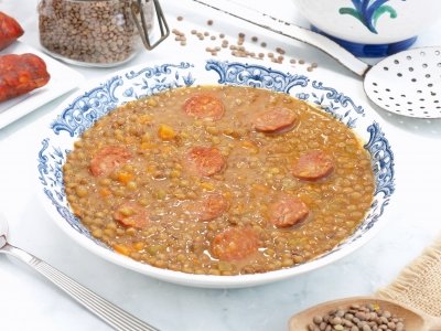 Guiso de lentejas
