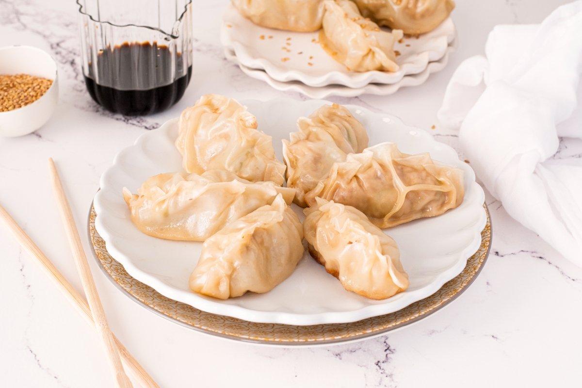 Gyozas de pollo