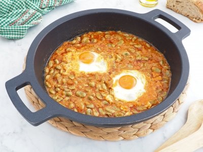 Habas esparragadas