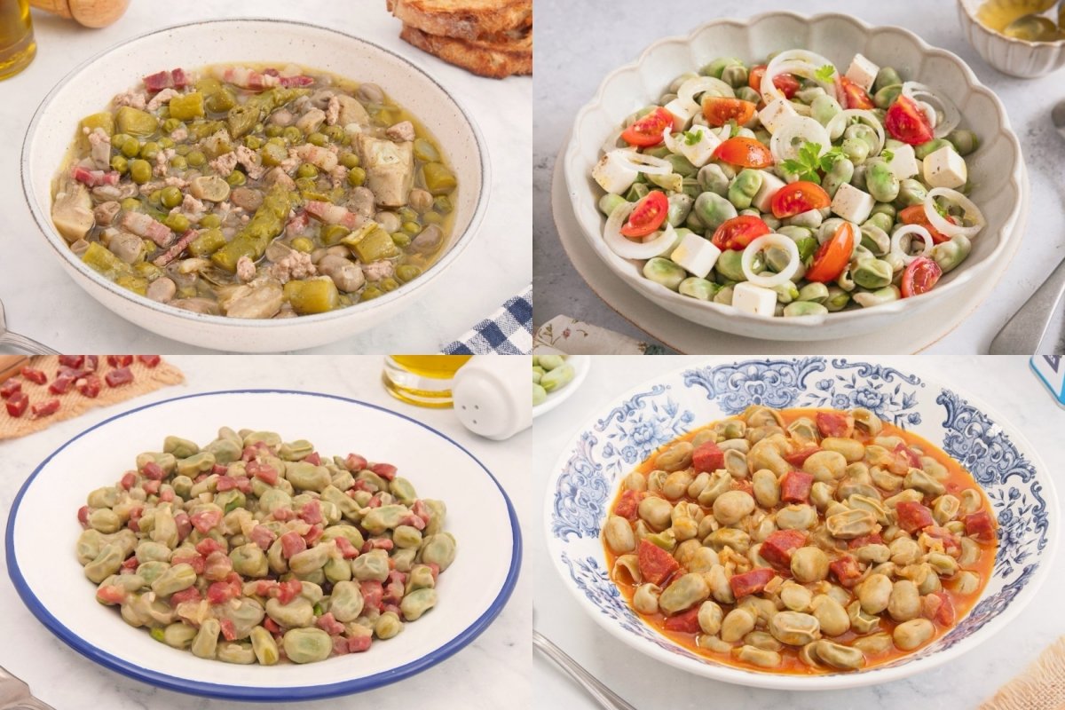 Recetas con habas
