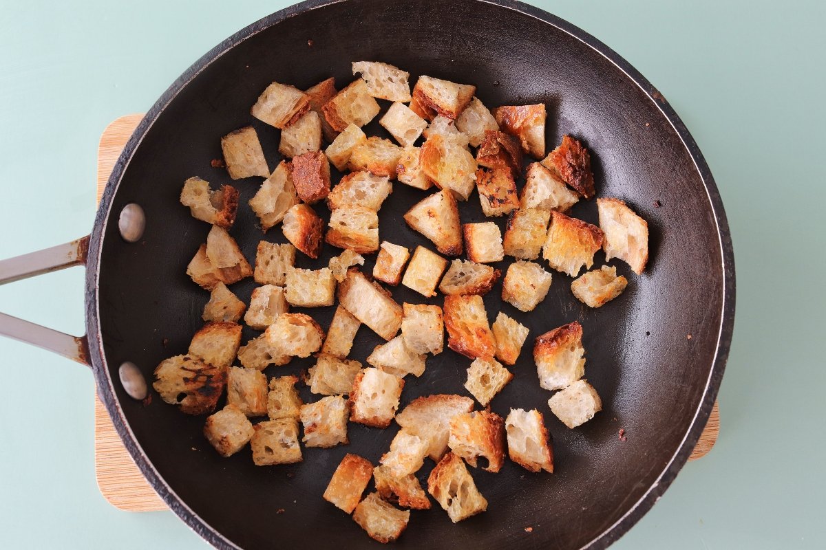 Hacer costrones ensalada de endivias