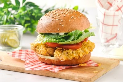 Hamburguesa Crispy Chicken