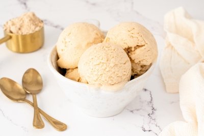 Helado de gofio