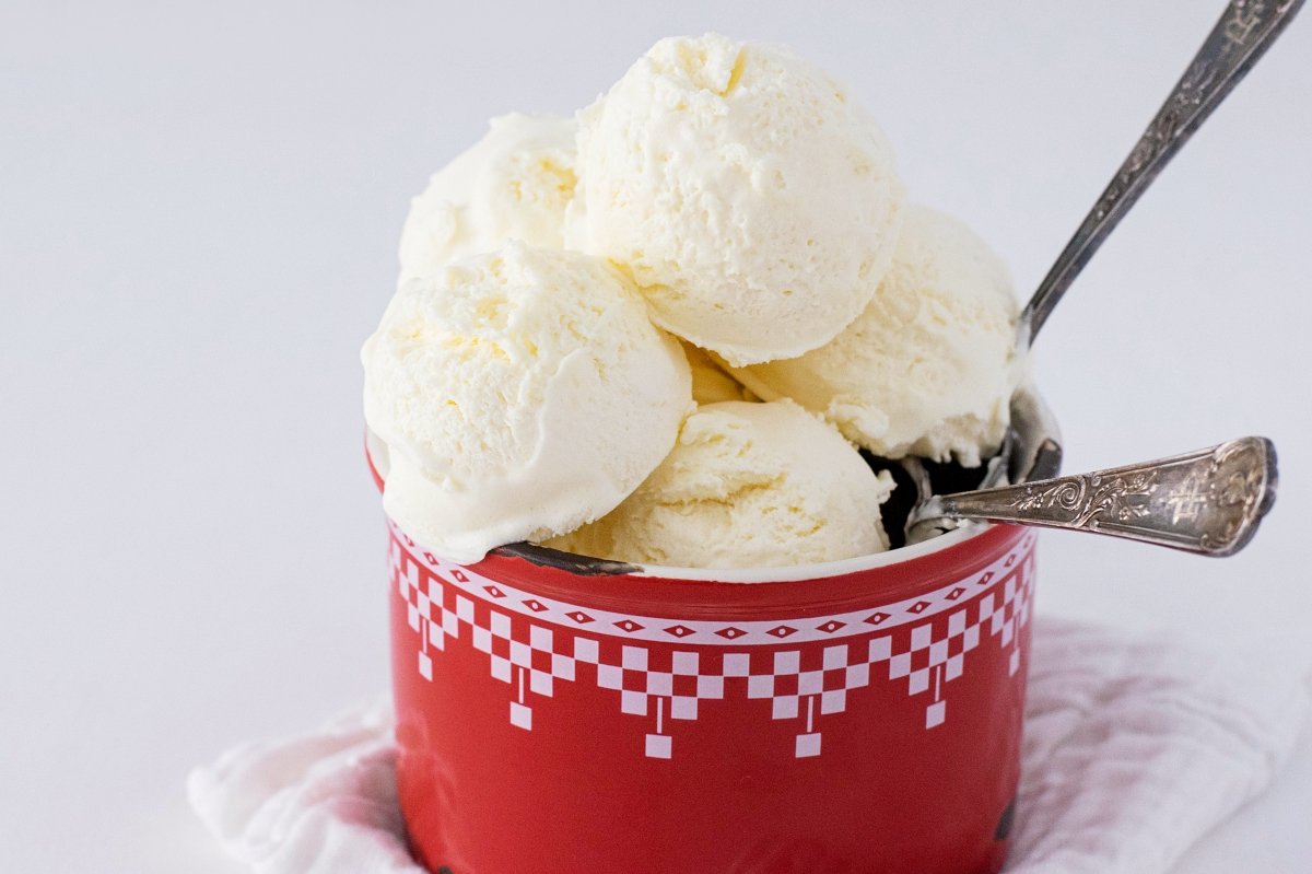 condensed milk ice cream