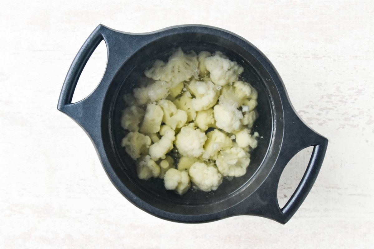 Hervimos la coliflor