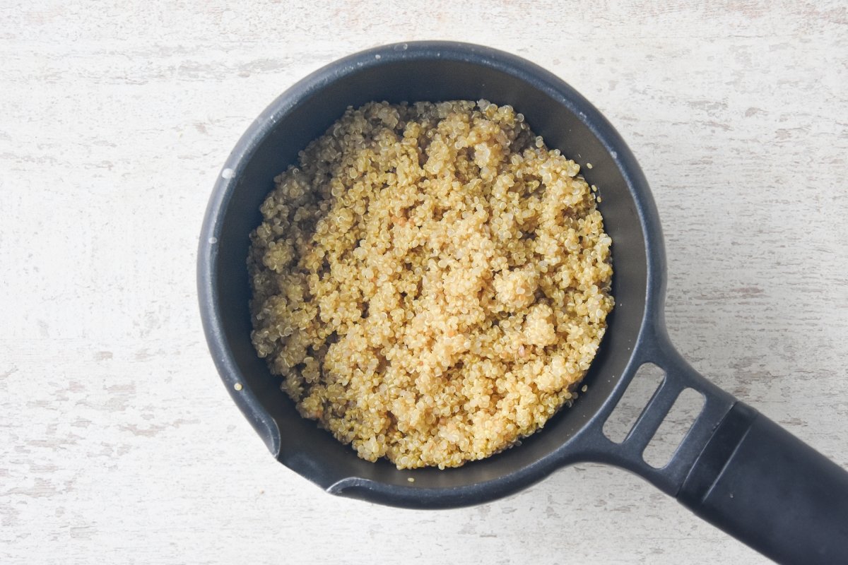 Hervimos la quinoa
