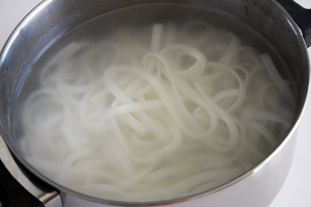 Hervir los noodles