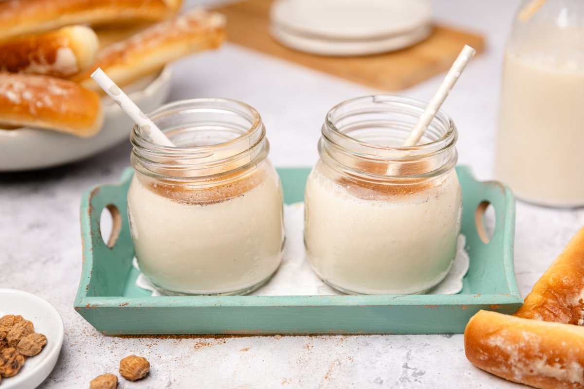 Horchata en Thermomix preparada