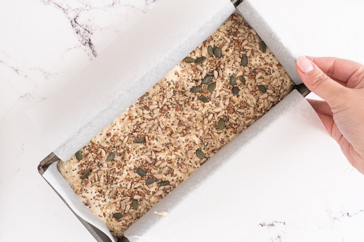 Horneamos el pan de quinoa