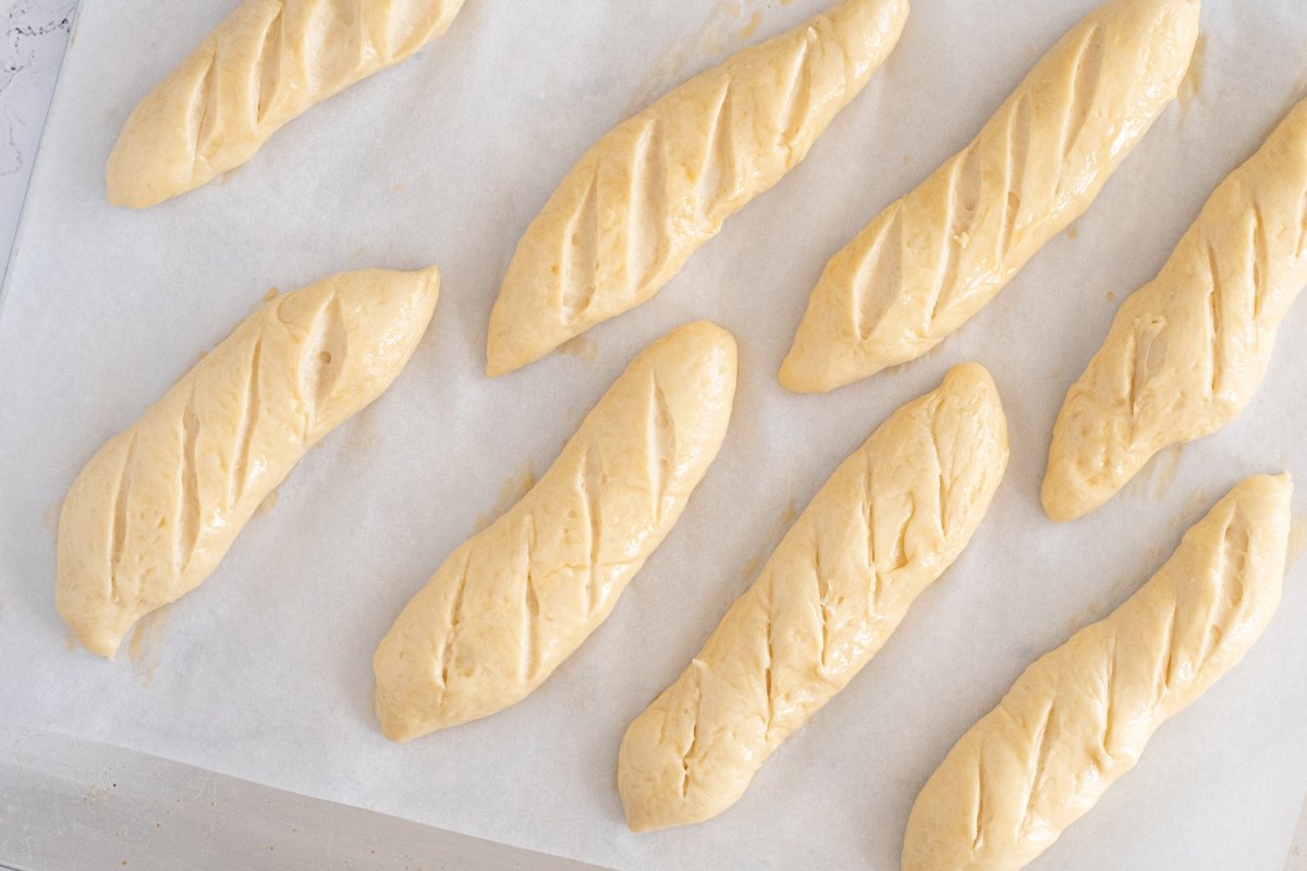 Horneamos el pan de viena