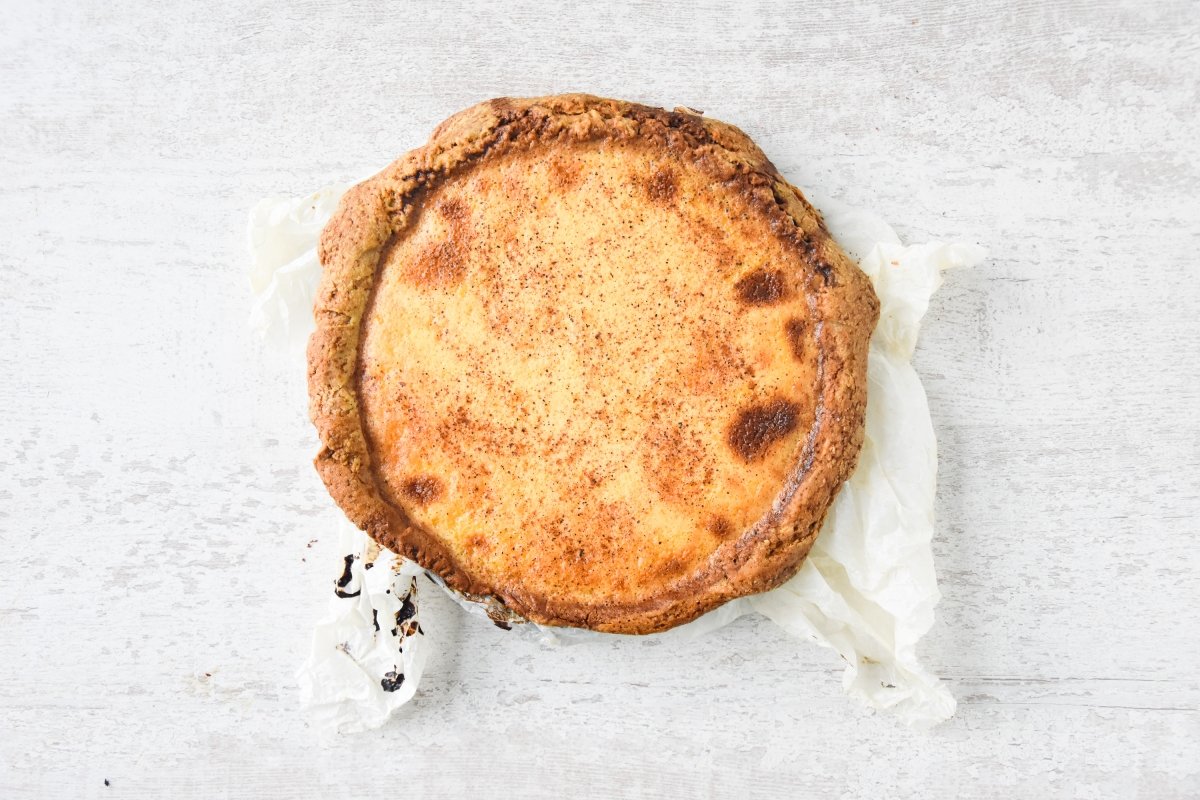 Horneamos el pastel de crema