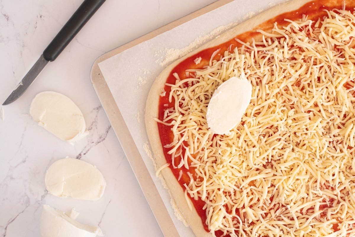 Horneamos la pizza al taglio
