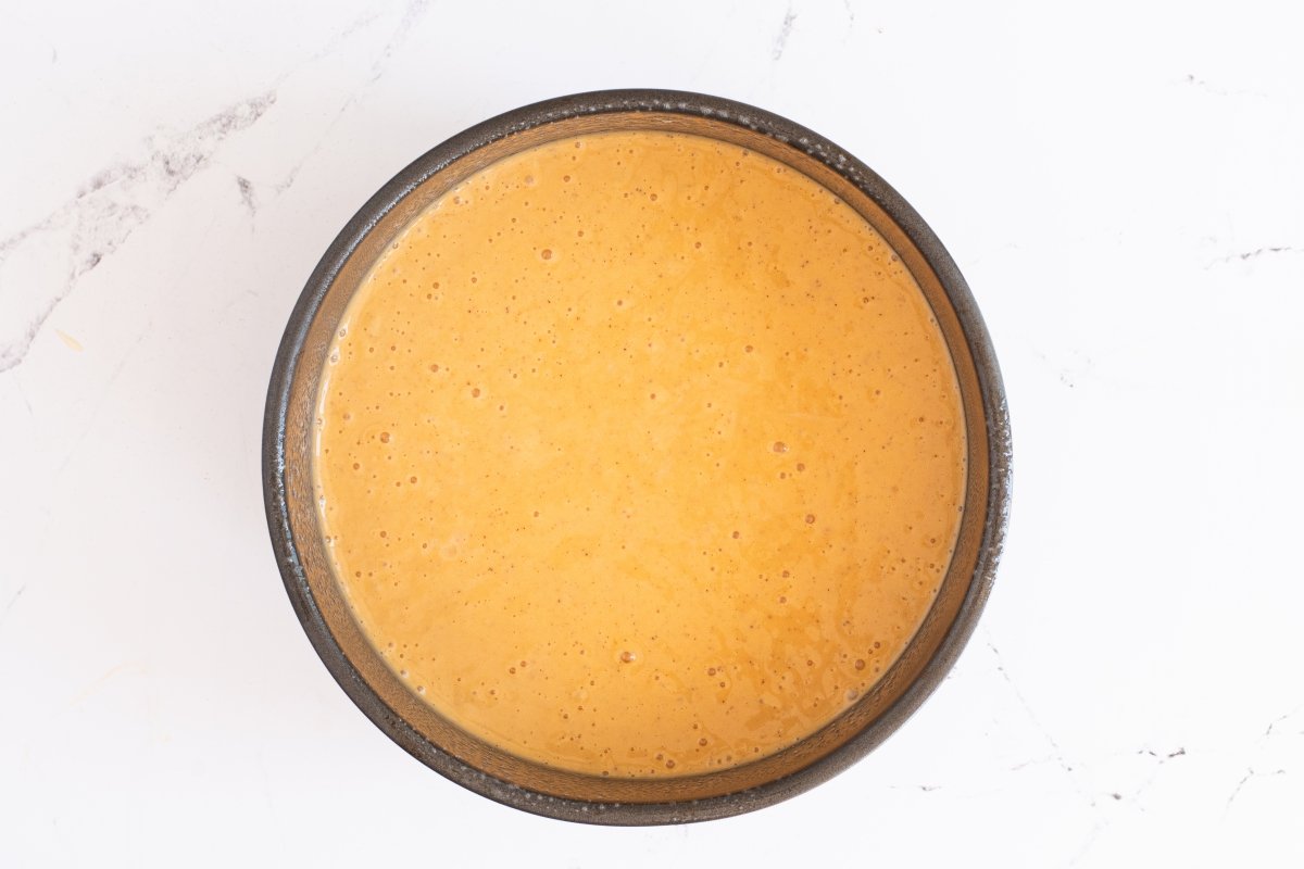 Horneamos la torta de auyama