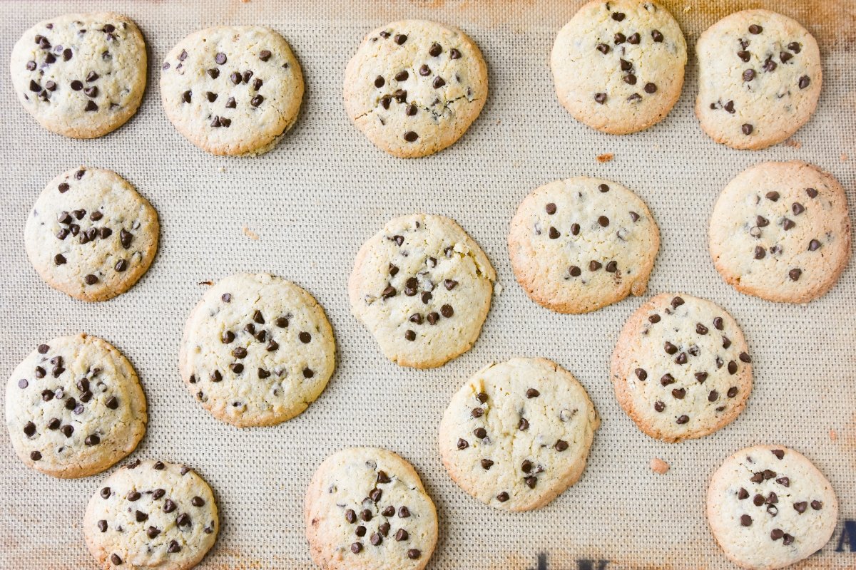 Horneamos las cookies sin gluten