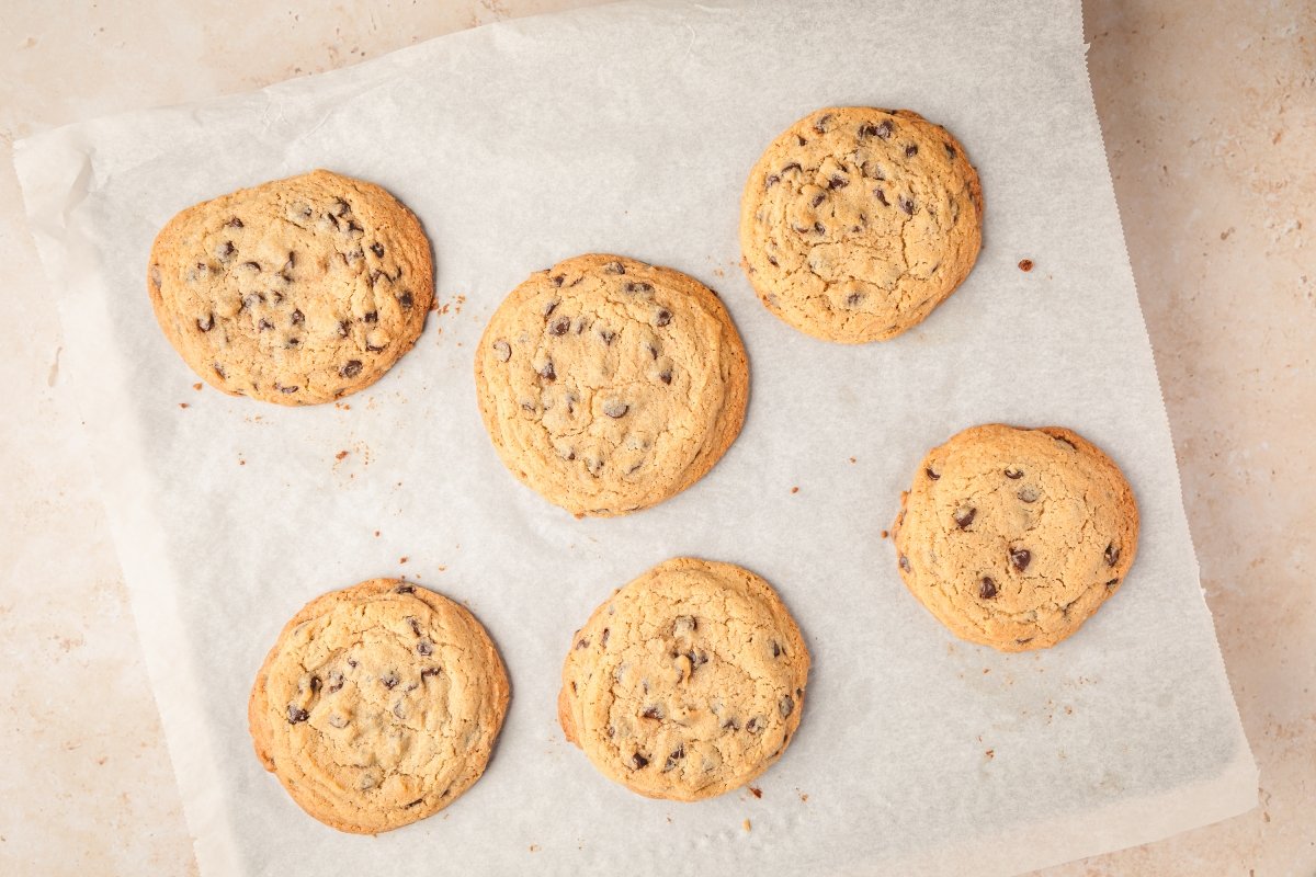 Horneando las cookies americanas en Thermomix