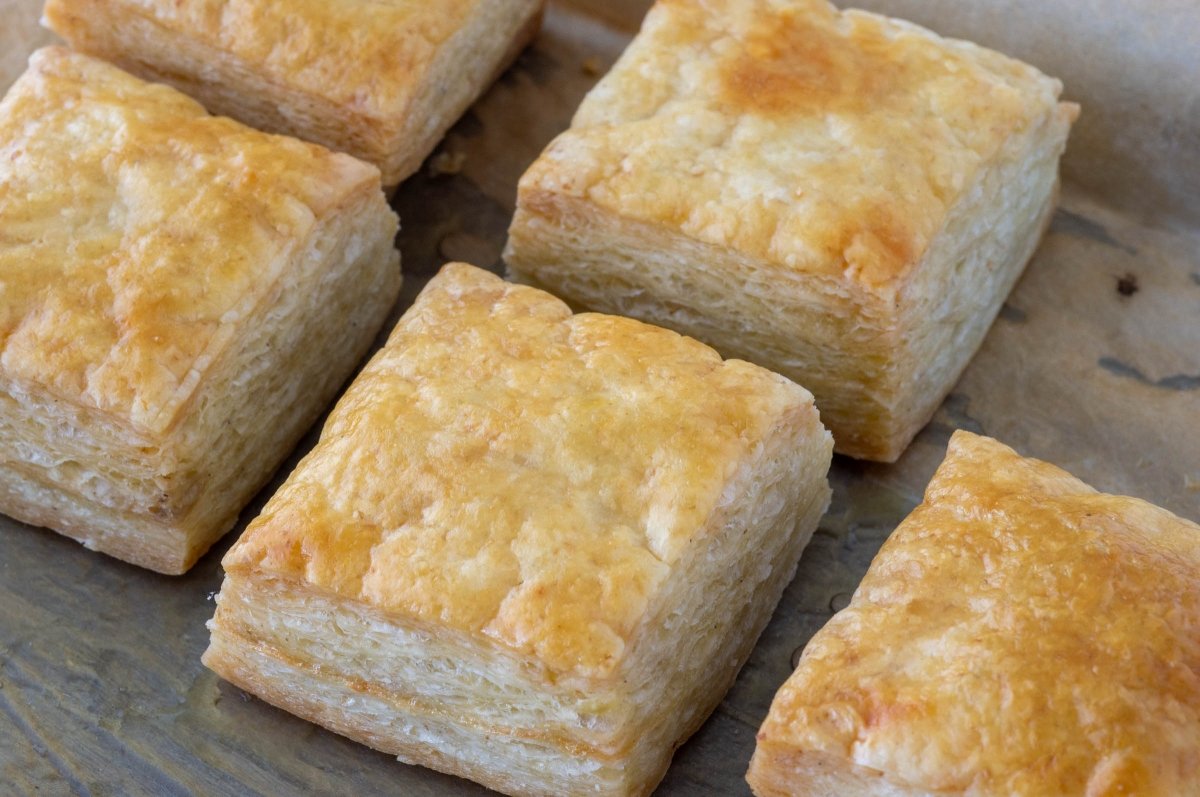 Hornear el hojaldre sin gluten