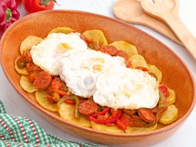 Huevos a la riojana