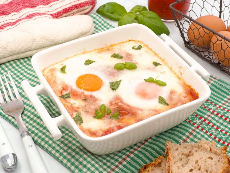 Huevos al horno