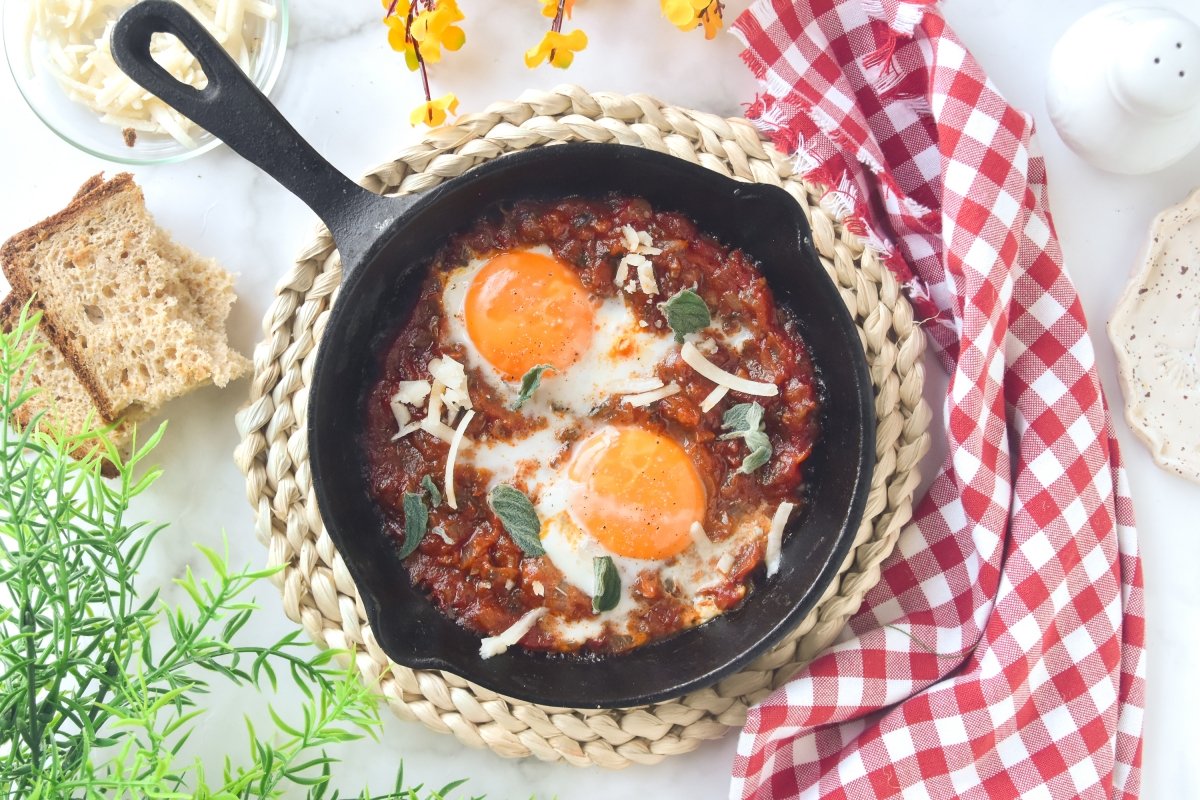 Huevos al purgatorio caseros