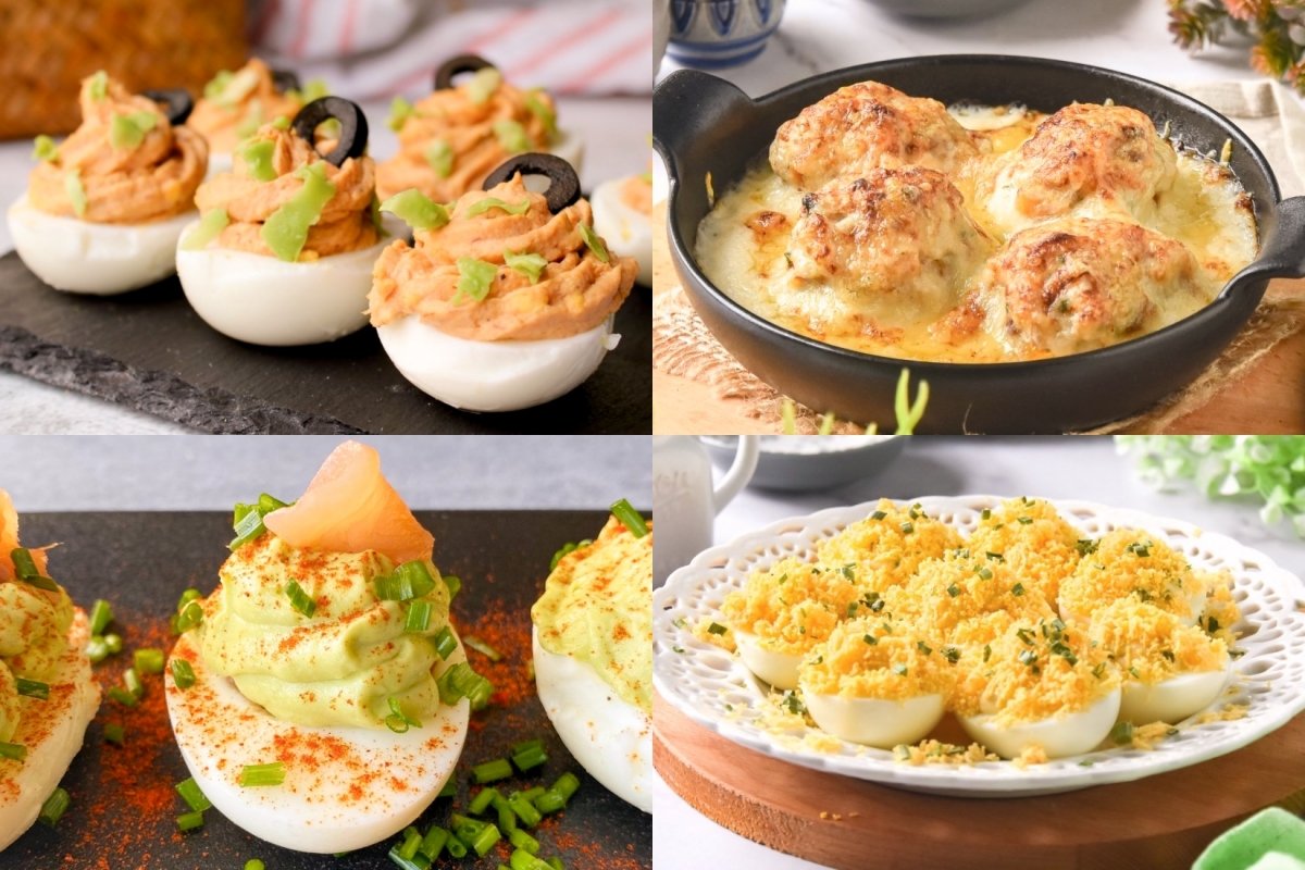 Recetas de huevos rellenos