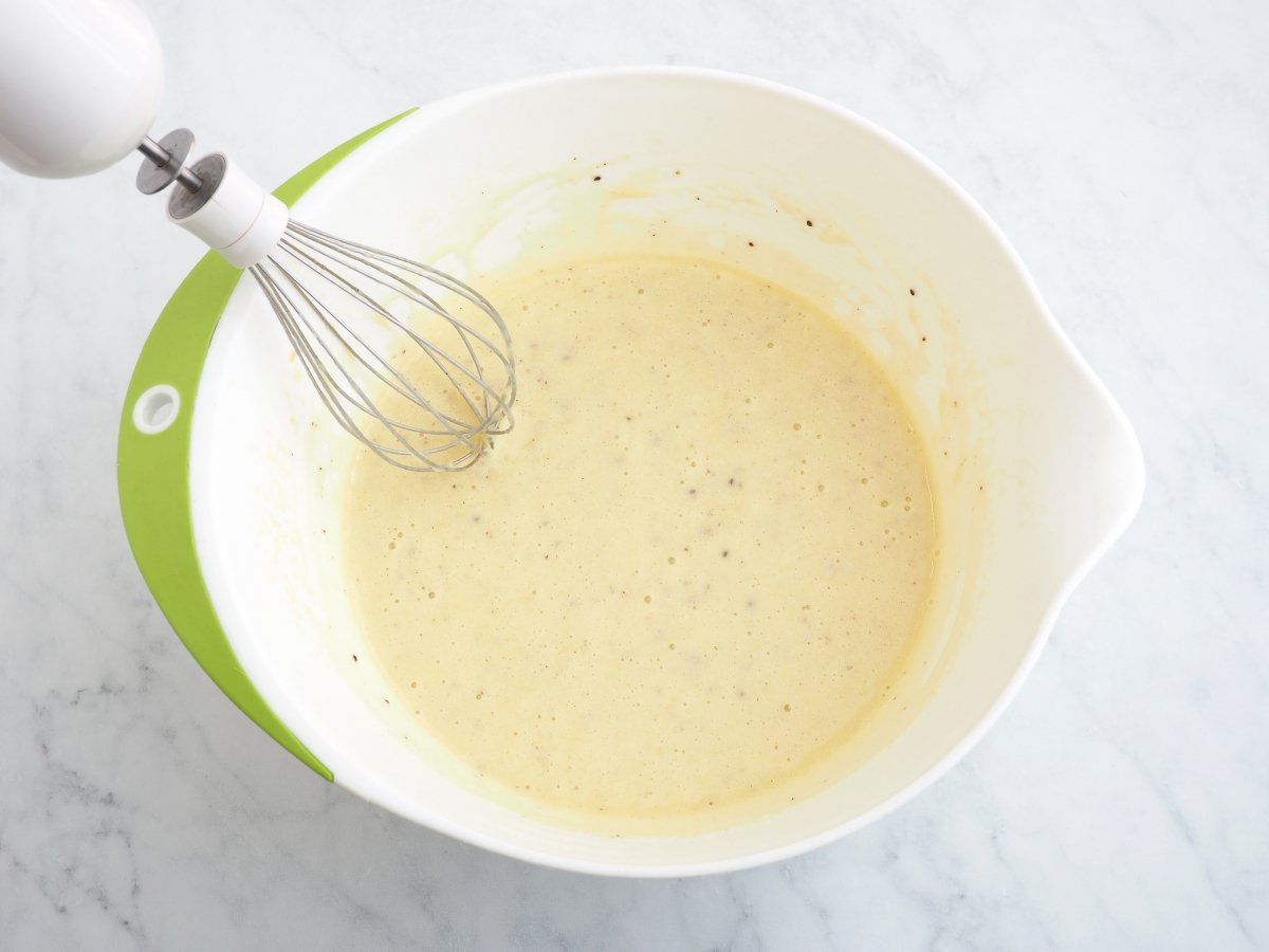 Incorporar el puré de kiwi