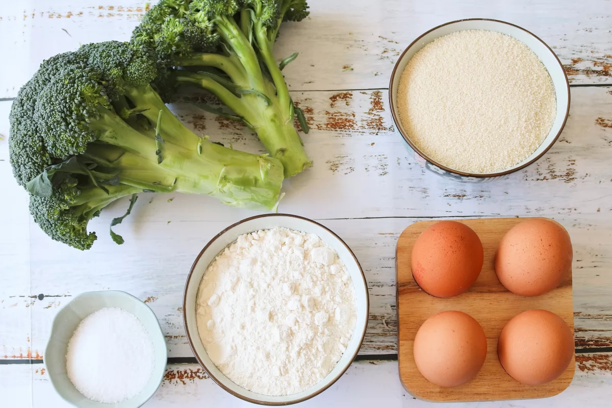 Ingredientes brócoli rebozado