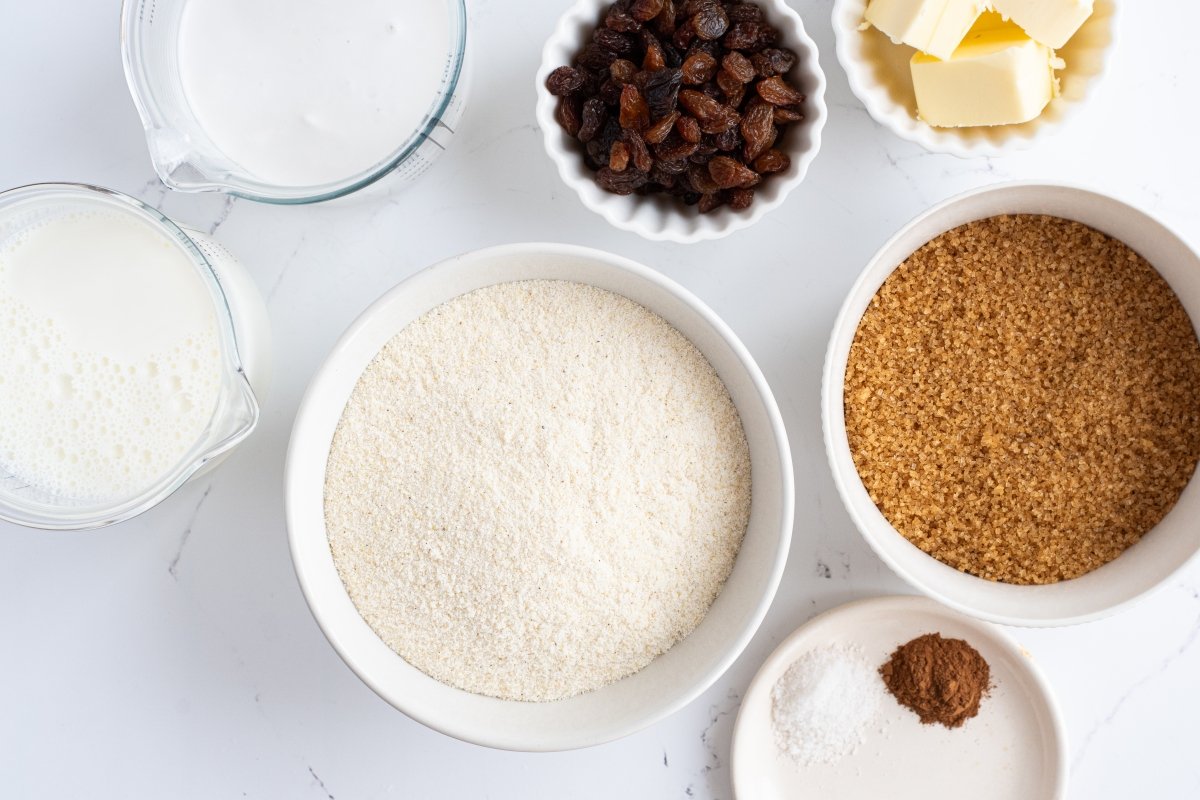 Ingredientes de la arepa dominicana