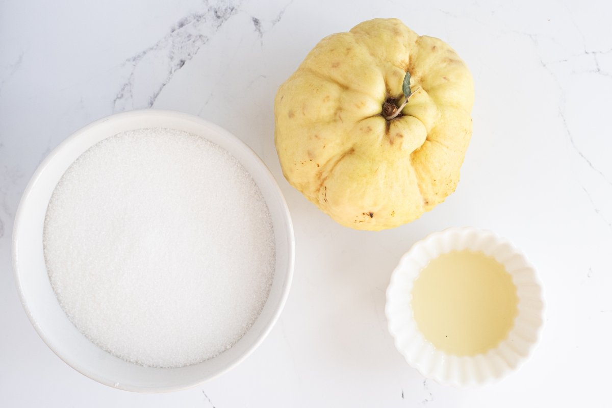 Ingredientes de la mermelada de membrillo