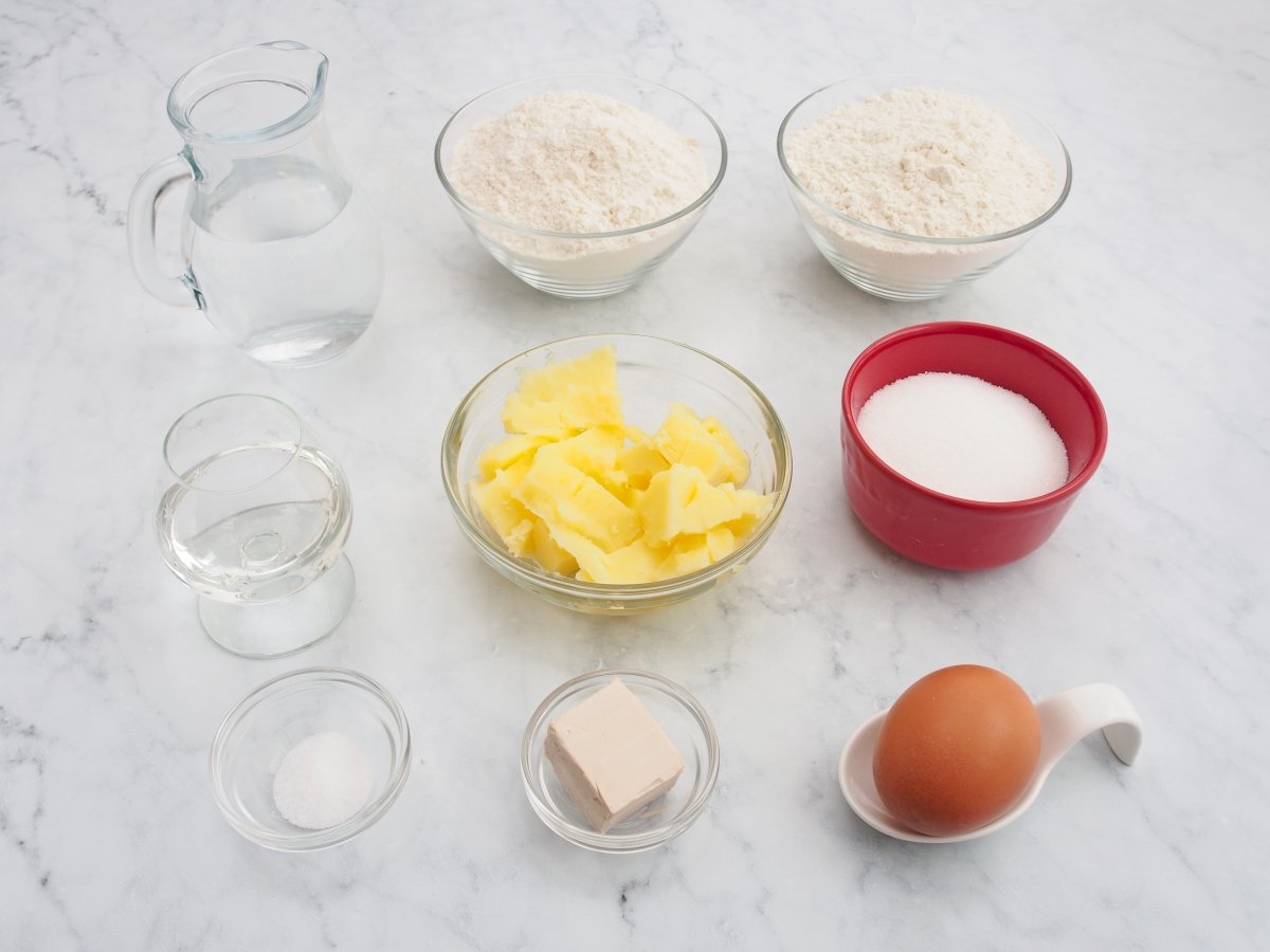 Ingredientes de la proia de Pontedeume