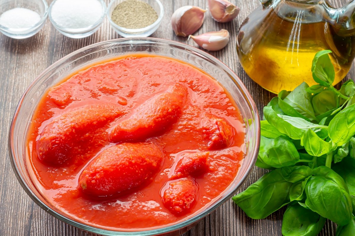 Ingredientes de la salsa napolitana