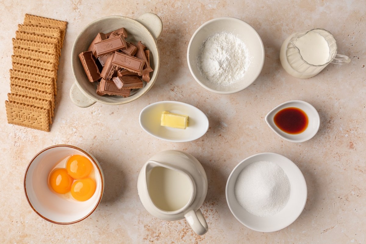 Ingredientes de la tarta de la abuela en Thermomix