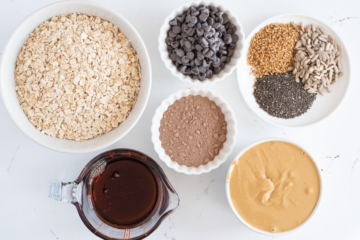 Ingredientes de las barritas de proteína