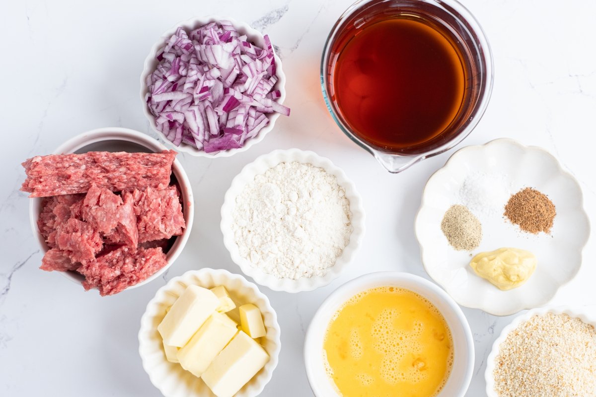 Ingredientes de las bitterballen