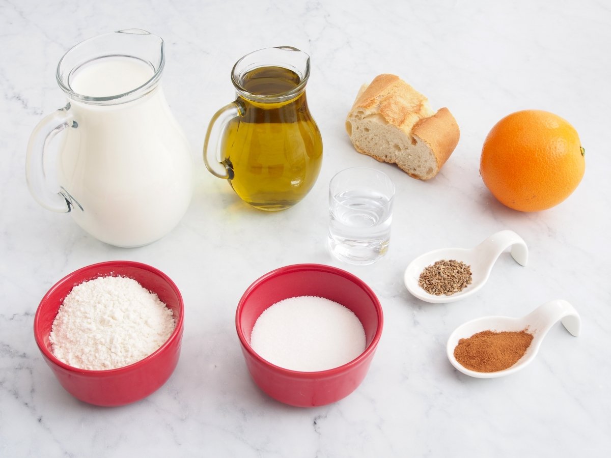 Ingredientes de las puches