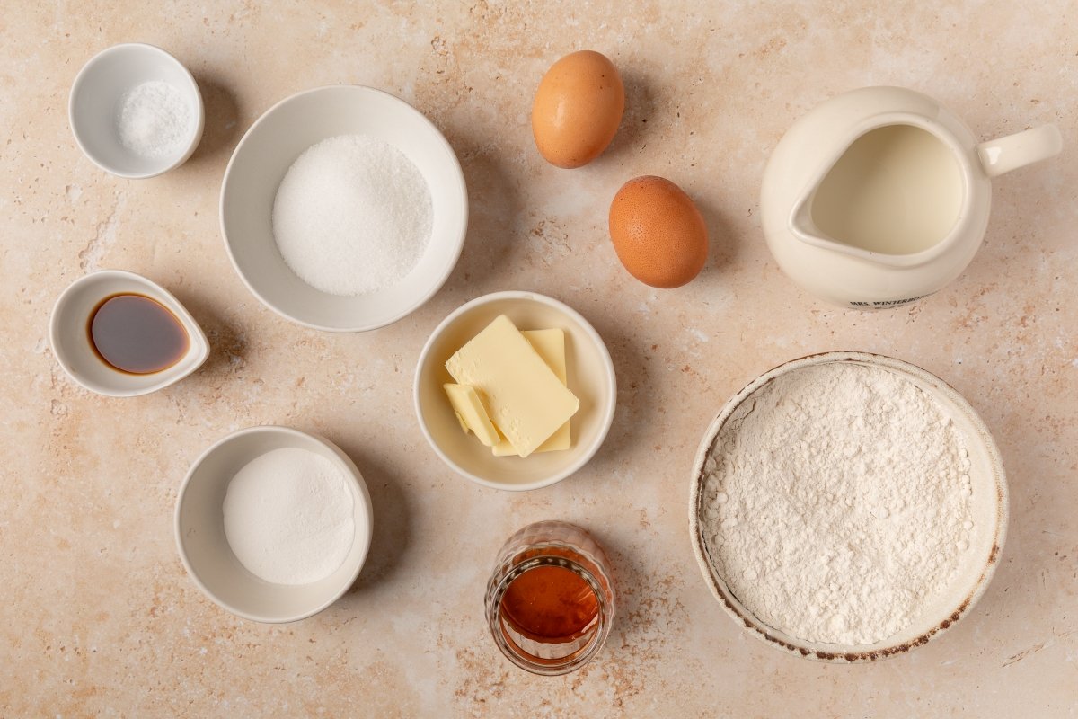 Ingredientes de las tortitas americanas en Thermomix