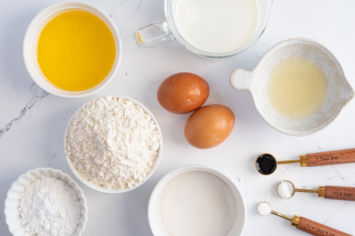 Ingredientes de los aebleskiver