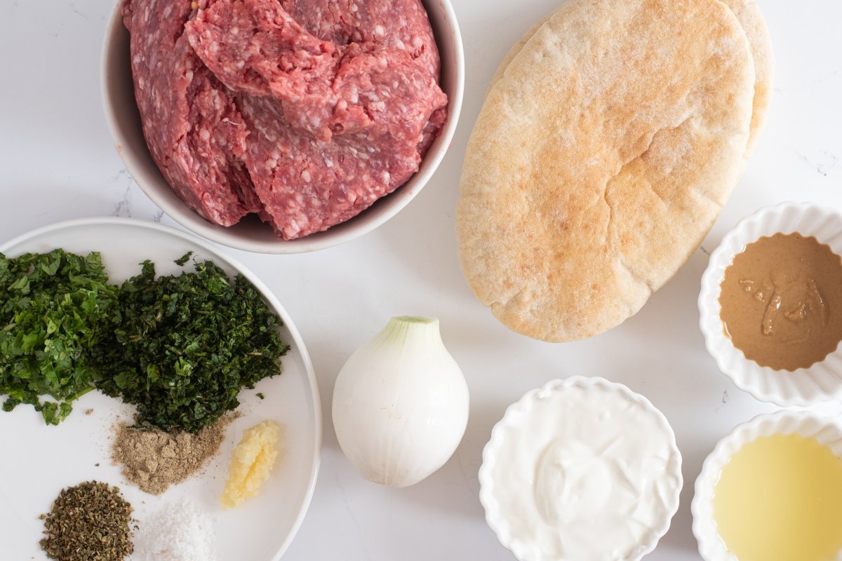 Ingredientes de los arayes