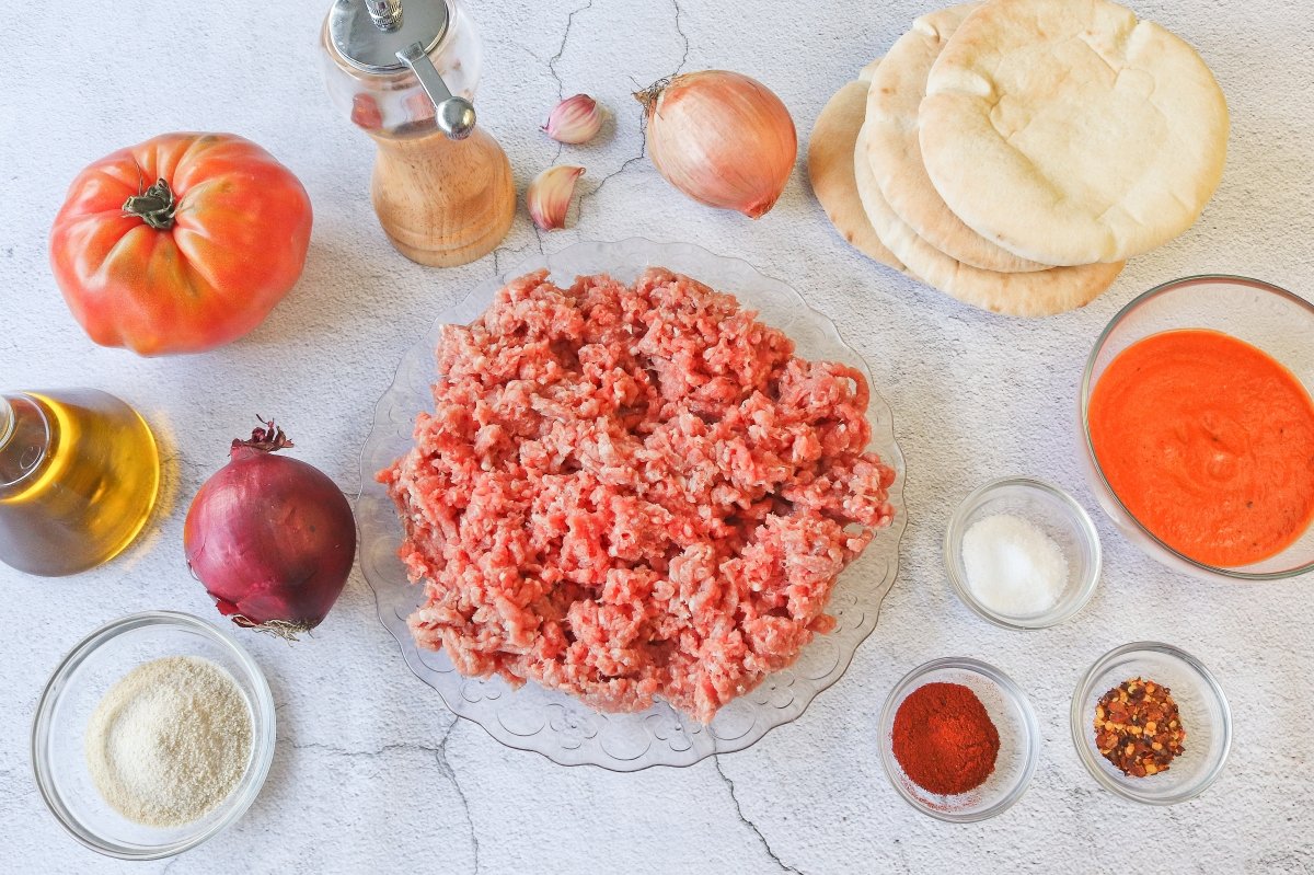 Ingredientes de los cevapi