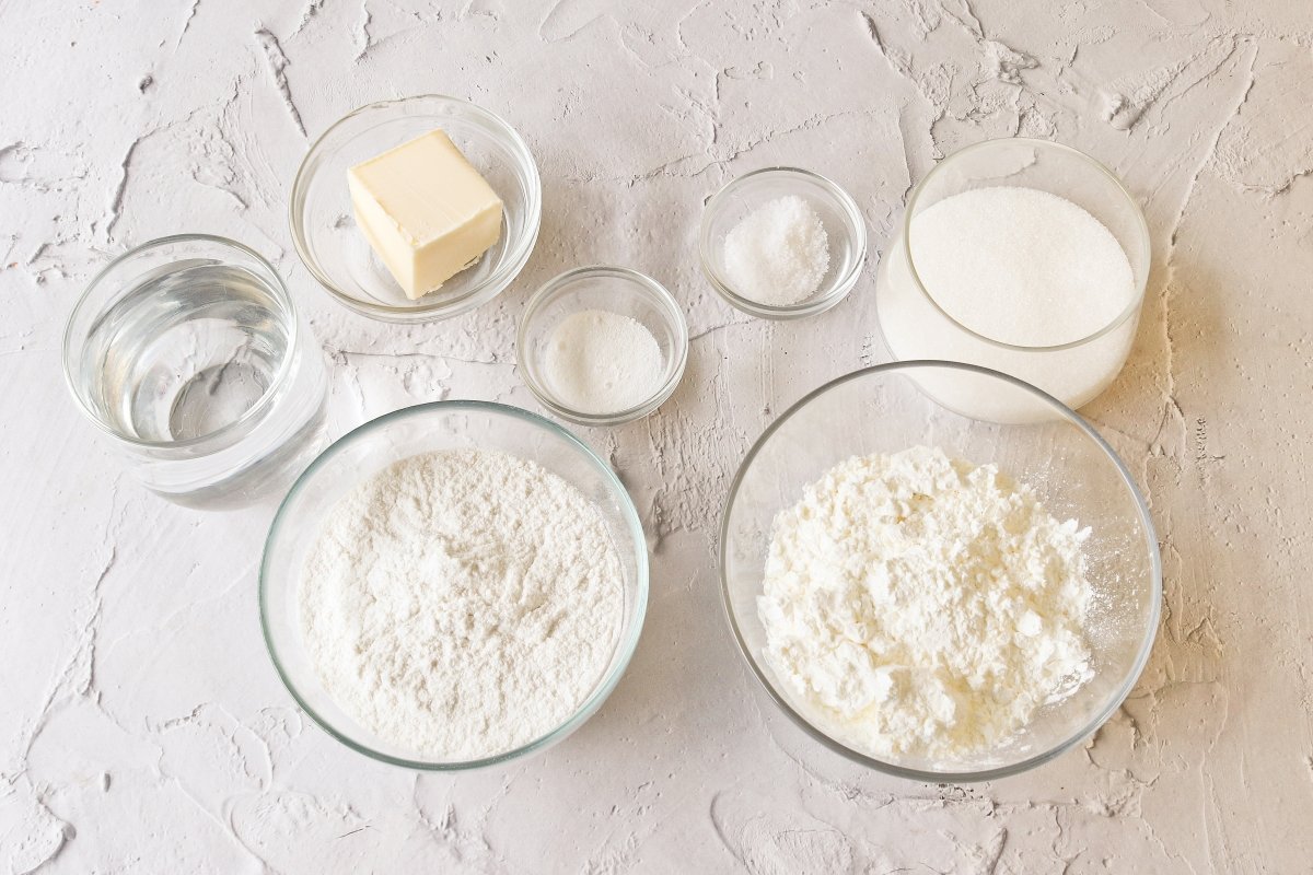 Ingredientes de los churros sin gluten