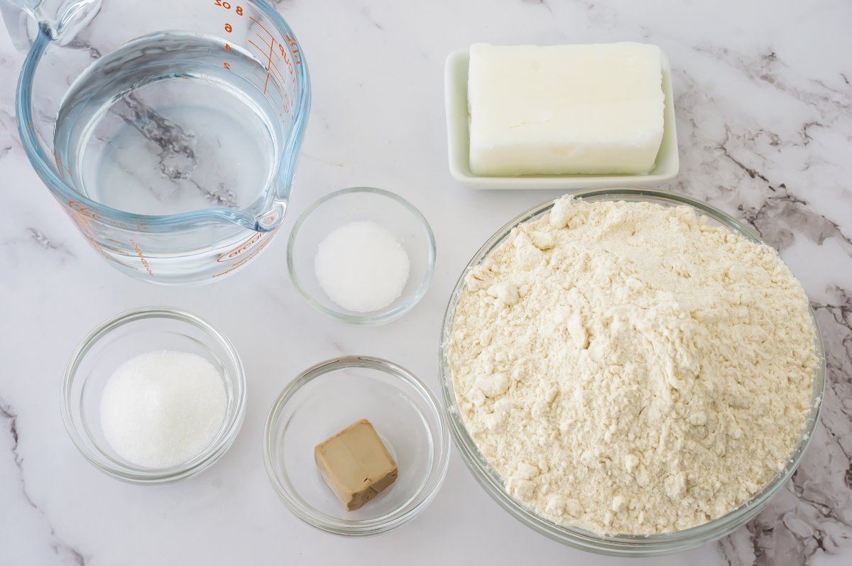 Ingredientes de los criollitos
